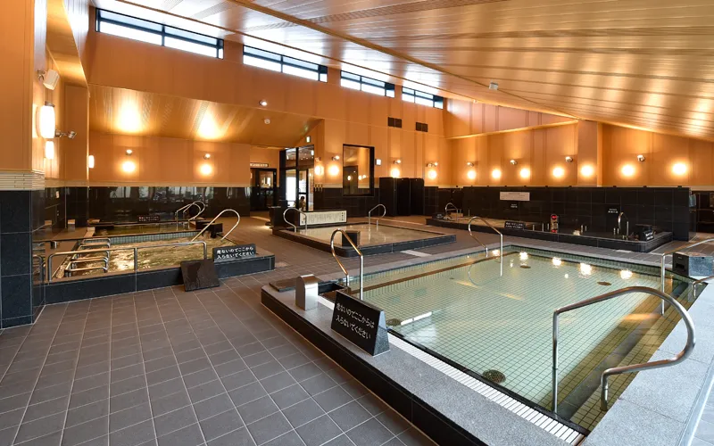 天然温泉の写真